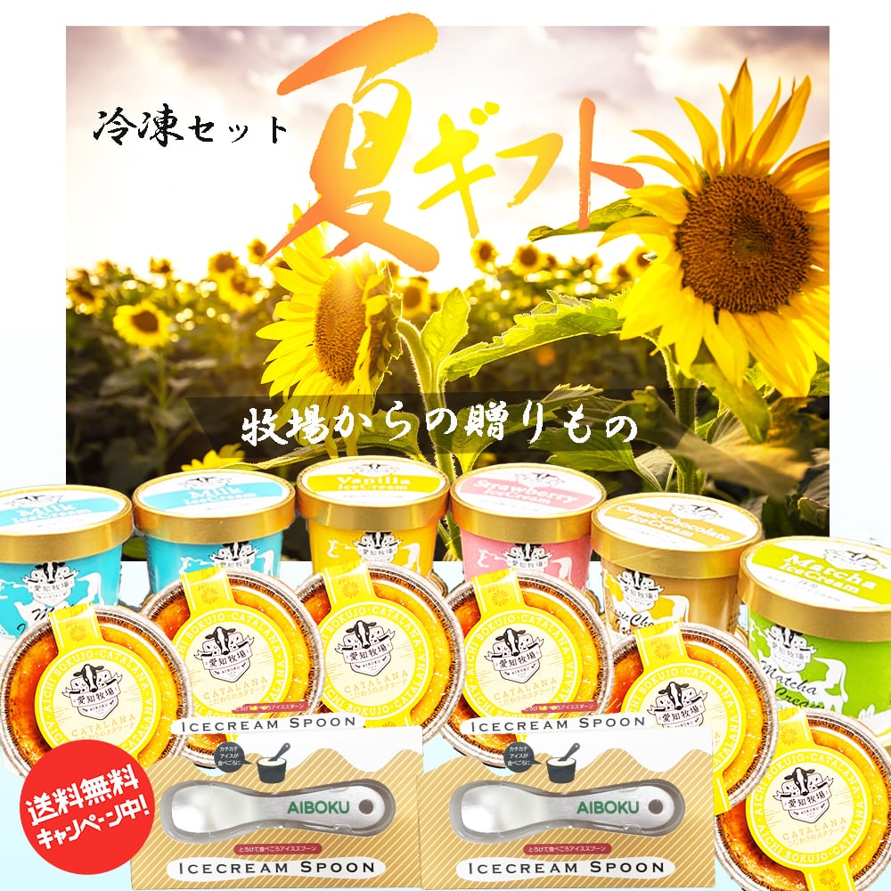 【送料無料】夏ギフト　冷凍セット